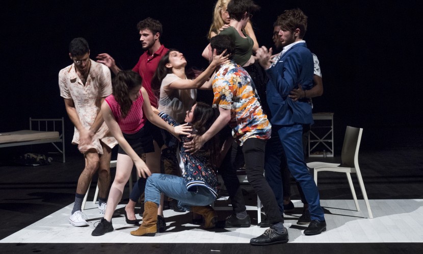 SPEED LEVING - (2018) - mise en scène Laurent Brethome - avec des étudiants de Nissan Nativ Acting Studio © Olivier Quéro