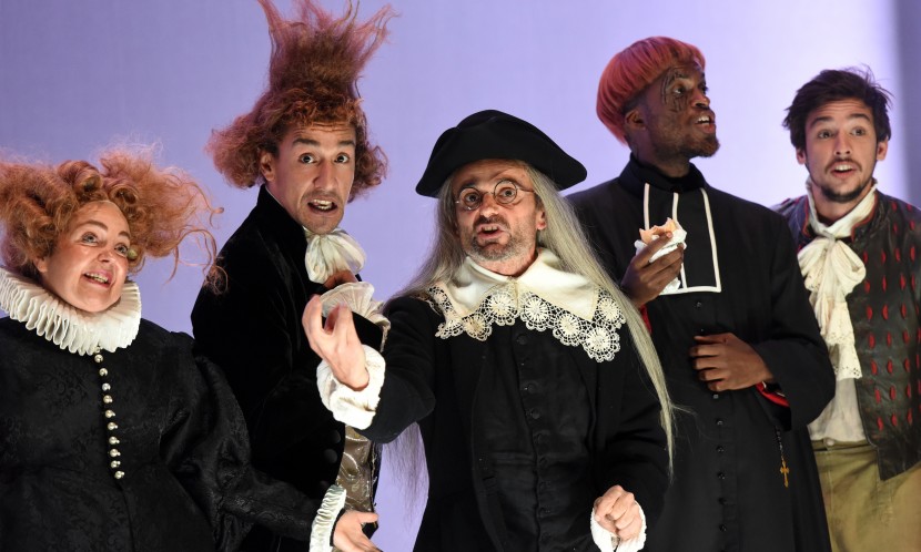 CANDIDE de Voltaire, mise en scène Arnaud Meunier, avec notamment Frederico Semedo Rocha © Sonia Barcet