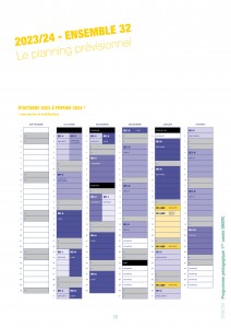 Planning annuel 1ère année 23-24